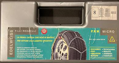 Catene Neve 9mm Redaelli Edelweiss Micro