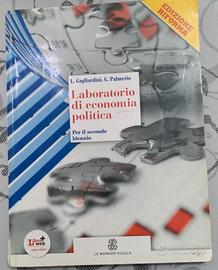 libro scolastico " Laboratorio Economia Politica" 