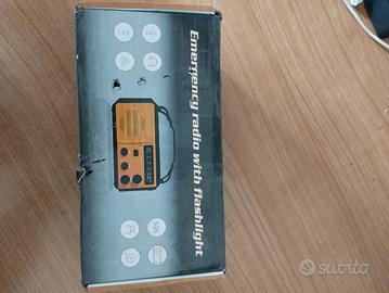 radio emergenza multifunzione 