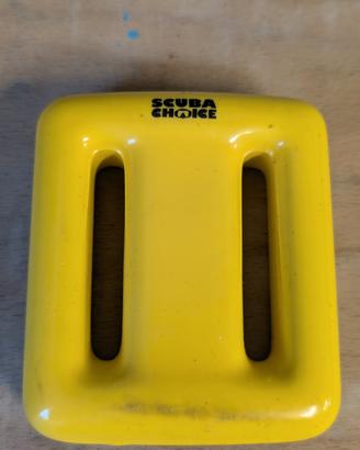 Set 4 piombi da Sub rivestiti in gomma 