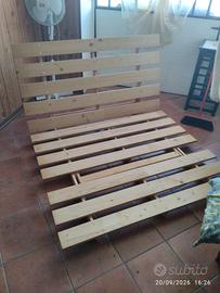 divano letto in legno  ikea