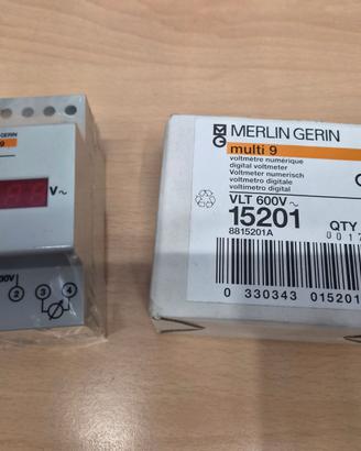 MERLIN GERIN voltmetro multi 9 15201