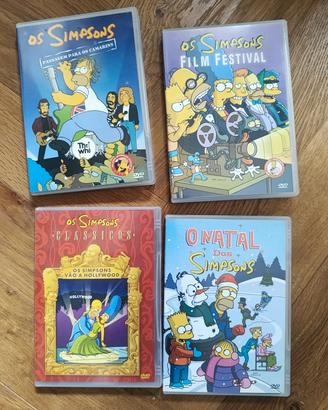DVD ORIGINALI SIMPSON in PORTOGHESE BRASILIANO