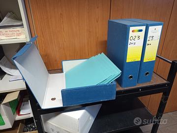 Raccoglitori dox resistenti per archivio cartaceo