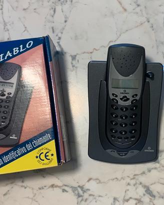 Telefono cordless Brondi Diablo vintage