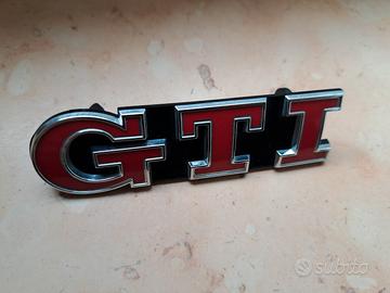 Badge GTI originale - Golf GTI - Polo GTI