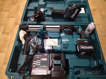 MAKITA 40V Tassellatore HR009GM202 + FLEX GA013GZ