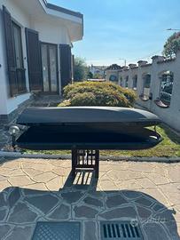Baule box tetto auto grande 210 x 70cm