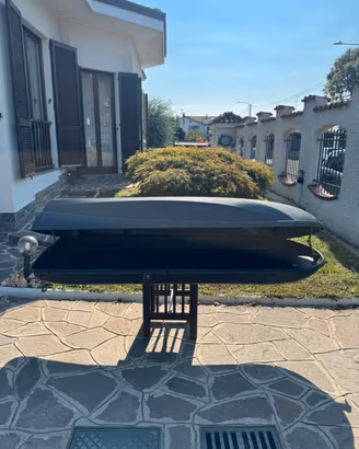Baule box tetto auto grande 210 x 70cm
