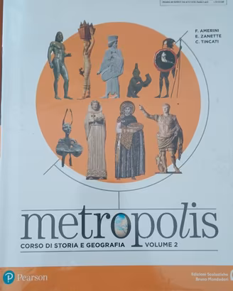 Libro storia e geografia Metropolis 2