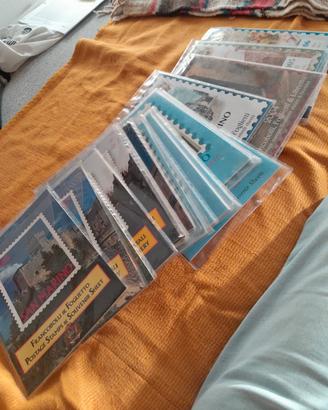 francobolli san marino confezione originale
