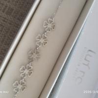 Bracciale in argento con portafortuna Luì ro