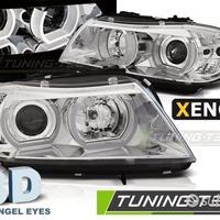 Fari Xenon 3D Angel Eyes BMW Serie 3 E90/91 05-08