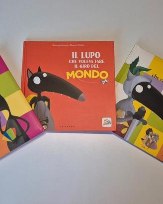 Lotto 10 libri “Amico Lupo” – Gribaudo