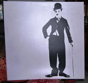 tela raffigurante charlot  mis90x90 ikea