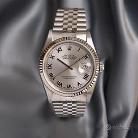 Rolex Datejust 36 grigio 16234 - 2002 full set