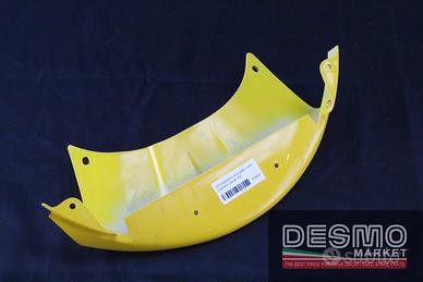 Convogliatore aria giallo sotto cupolino Ducati st