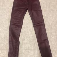 Pantaloni Hollister bordeaux