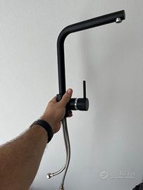 Rubinetto Miscelatore Cucina Elleci Granitek Black