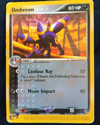 carta Pokemon Umbreon