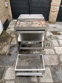 Barbecue in acciaio inox