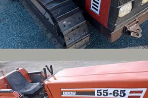 Trattore FiatAgri 55-65 e cingolato 70-65