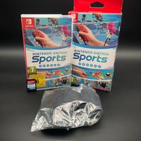 Nintendo Switch Sports COMPLETO con Box e Fascia