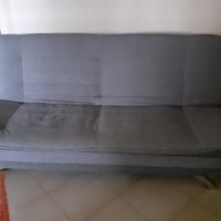divano più  attaccapanni con specchio 