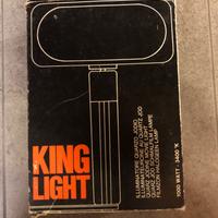 Illuminatore quarzo iodio attrezzatura foto vintag