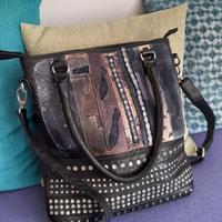 Borsa pelle donna artigianale