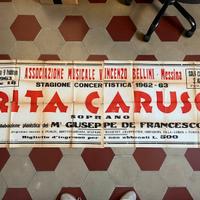 Manifesto musica lirica - 190x69 cm