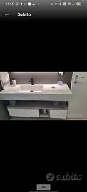 mobile bagno gres porcellanato  specchio cassetto