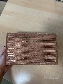 Pochette con strass