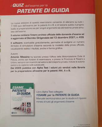 Libro esercizi patente