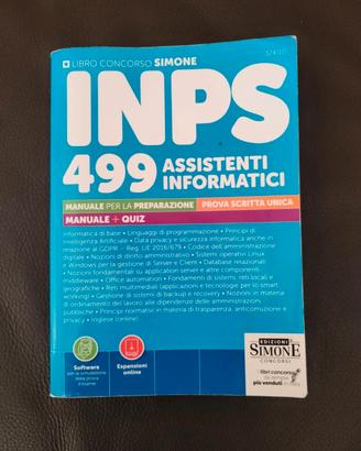 Libro concorso inps 499