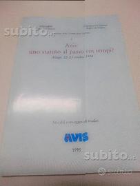 Libro primo statuto AVIS REGIONE VENETO