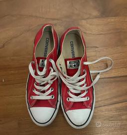 Scarpe da donna converse rosse