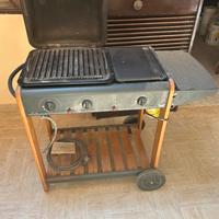 Barbeque con pietra lavica