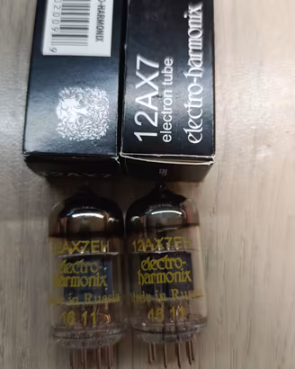 valvole amplificatore chitarra 12AX7