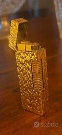 Accendino Dunhill Rollagas - placcatura oro