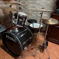 Batteria tama rockstar + piatti A custom Zildjian