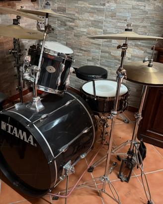 Batteria tama rockstar + piatti A custom Zildjian