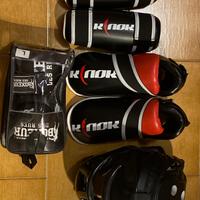 Set protezioni kick box o jujitsu