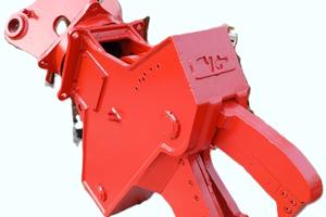 TRANCIA CESOIA PINZA ESCAVATORE PER METALLI