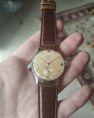 Zenith a carica manuale anni '40