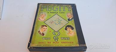 Gioco da Tavolo Vintage "Pegity" Parker Brothers