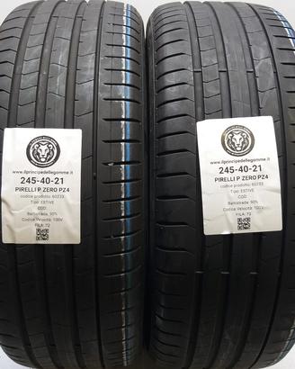 2 GOMME 245 40 21 PIRELLI A60233