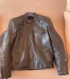 Giacca di pelle moto