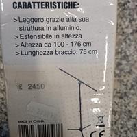 asta microfono piantana
