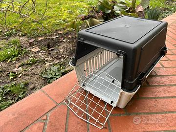 trasportino per gatti o gabbia 